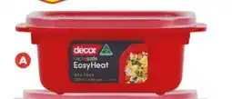 Foodland Décor microsafe easy heat oblong container offer
