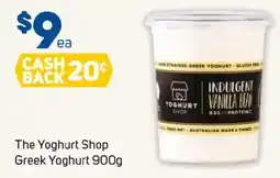 Foodland The yoghurt shop greek yoghurt offer