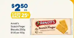 Foodland Arnott's scotch finger biscuits offer