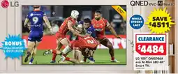 Harvey Norman Lg qned86a evo al mini led smart tv offer