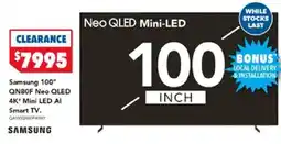 Harvey Norman Samsung qn80f neo qled mini led ai offer