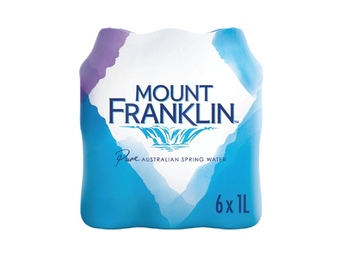 Foodland Mount franklin still spring water 6 x 1 litre offer