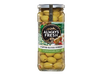 Foodland Always fresh spanish stuffed olives 450g offer