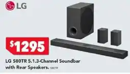 Harvey Norman Lg s80tr 5.1.3-channel soundbar with rear speakers offer