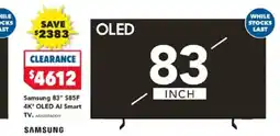 Harvey Norman Samsung s85f oled ai smart tv offer