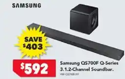 Harvey Norman Samsung qs700f q-seriechannel soundbar offer