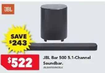 Jbl bar 500 channel sound bar