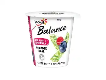 Foodland Yoplait balance yoghurt 150g offer