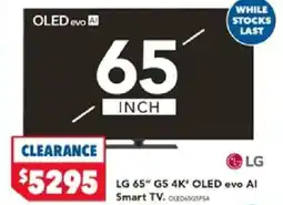 Harvey Norman Lg gs oled evo al smart tv offer