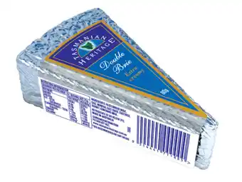 Foodland Tasmanian heritage double brie 80g offer