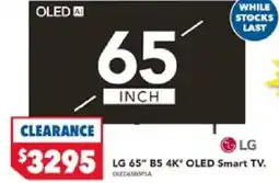 Harvey Norman Lg b5 oled smart tv offer