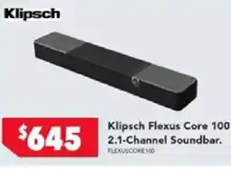 Harvey Norman Klipsch flexus core 100 2.1-channel soundbar offer
