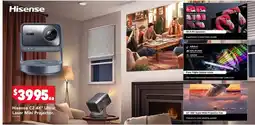 Harvey Norman Hisense c2 ultra laser mini projector offer