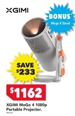 Harvey Norman Xgimi mogo 4 1080p portable projector offer