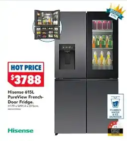Harvey Norman Hisense pureview french- door fridge offer