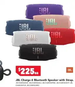 Harvey Norman Jbl charge 6 bluetooth speaker with strap offer