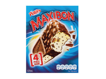 Foodland Peters maxibon multipacks 4s offer