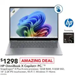 Harvey Norman Hp omnibook x copilot+ pc offer