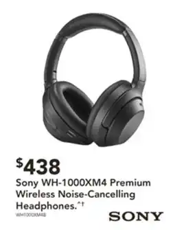 Harvey Norman Sony wh-1000xm4 premium wireless noise-cancelling headphones offer