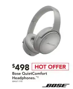 Harvey Norman Bose quietcomfort headphones offer