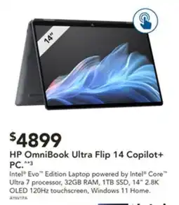 Harvey Norman Hp omnibook ultra flip 14 copilot+ pc offer