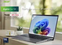 Harvey Norman Acer aspire go 14 laptop offer