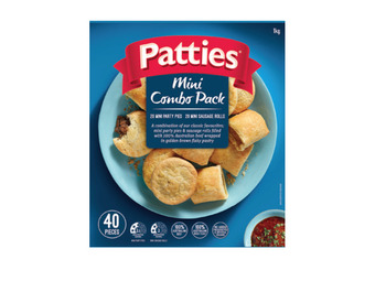 Foodland Patties mini combos 40s 1kg offer