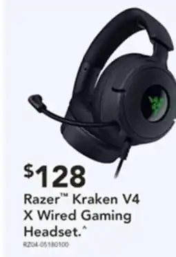 Harvey Norman Razer kraken v4 x wired gaming headset offer