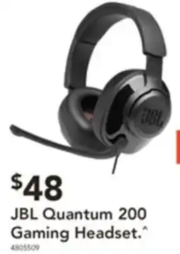 Harvey Norman Jbl quantum 200 gaming headset offer