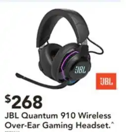 Harvey Norman Jbl quantum 910 wireless over-ear gaming headset offer