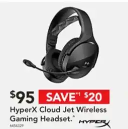Harvey Norman Hyperx cloud jet wireless gaming headset offer