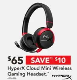Harvey Norman Hyperx cloud mini wireless gaming headset offer