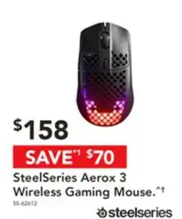 Harvey Norman Steelseries aerox 3 wireless gaming mouse offer