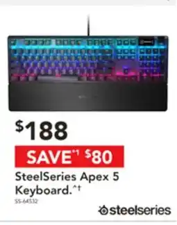 Harvey Norman Steelseries apex 5 keyboard offer
