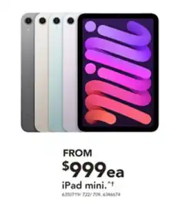 Harvey Norman Ipad mini offer