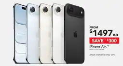 Harvey Norman Iphone air offer