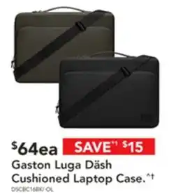 Harvey Norman Gaston luga däsh cushioned laptop case offer