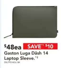 Harvey Norman Gaston luga däsh 14 laptop sleeve offer