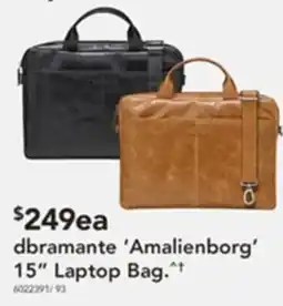 Harvey Norman Dbramante 'amalienborg' laptop bag offer