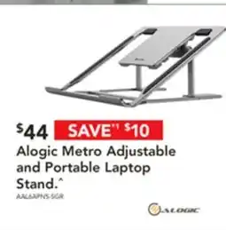 Harvey Norman Alogic metro adjustable and portable laptop stand offer
