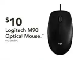 Harvey Norman Logitech m90 optical mouse offer
