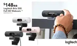 Harvey Norman Logitech brio 500 full hd webcam offer