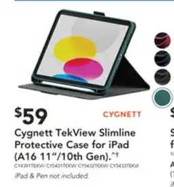 Harvey Norman Cygnett tekview slimline protective case for ipad offer