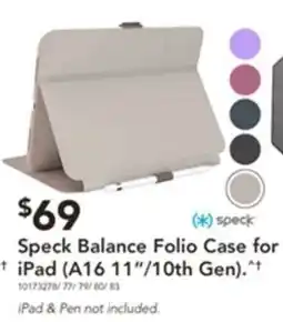 Harvey Norman Speck balance folio case for ipad offer
