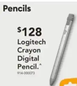 Harvey Norman Logitech crayon digital pencil offer