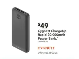 Harvey Norman Cygnett chargeup rapid offer