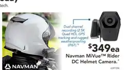 Harvey Norman Navman mivue rider dc helmet camera offer