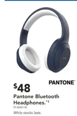 Harvey Norman Pantone bluetooth headphones offer
