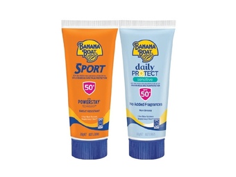 Banana boat spf 50+ sunscreen 200g or 200ml