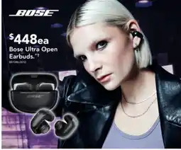 Harvey Norman Bose ultra open earbuds offer